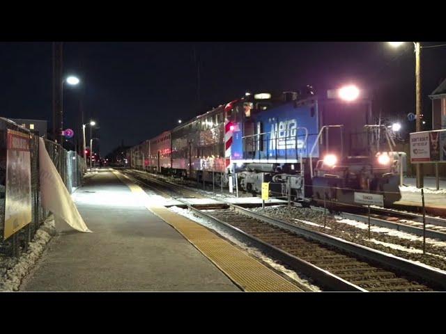 Metra SW1500 rescues trains TWICE on the MD-N in 24 hours!