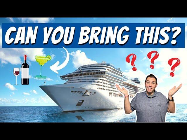 Taking Alcohol on a Cruise? - Here's What You Need to Know Before Packing!