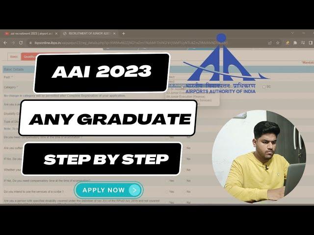 aai recruitment 2023 form fill up | aai recruitment 2023 apply online aai airport authority of india