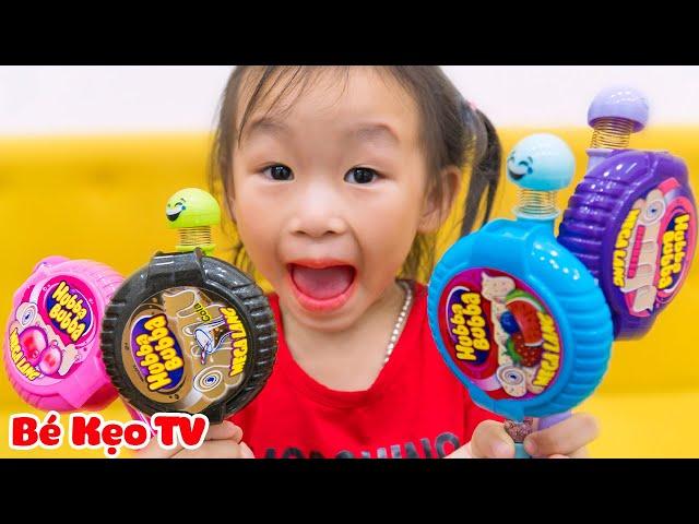 Bé Hạnh Học Cách Chăm Bé Kẹo Khi Mẹ Vắng Nhà | Collection Funny Videos For Children  Bé Kẹo TV