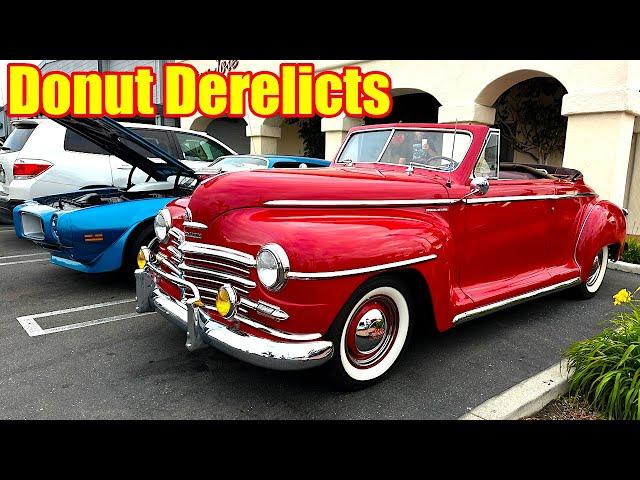 Classic Car Show Donut Derelicts (Aug/24/2024) Huntington Beach, California