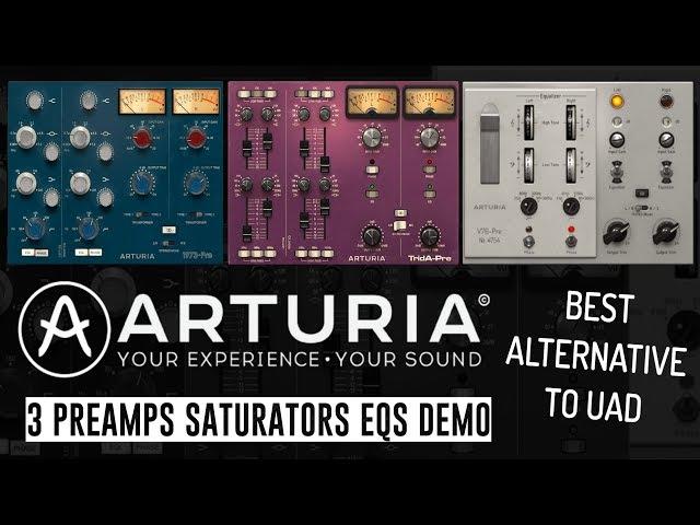 Best UAD Alternative: Arturia 3 Preamps Saturators & EQs Most Legit Preamp Emulations?