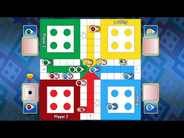 Ludo game in 4 players | Ludo King game in 4 players | Ludo King | Ludo Gameplay