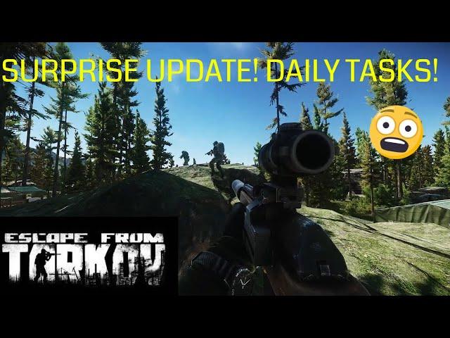 My First Daily Tasks Ever! - Stealth Sniper Gameplay - Escape From Tarkov