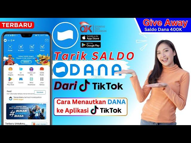 Tambah Saldo DANA Dari TikTok | Menghubungkan Akun Dana Ke Akun TikTok | Tarik Saldo TikTok ke DANA