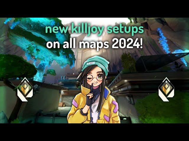 *META* Radiant Killjoy Setups For Every Map 2024! (Valorant Guide)