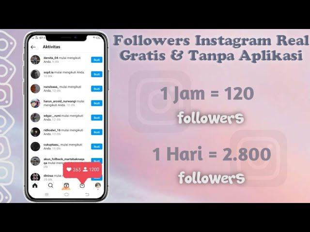 CARA CEPAT MENAMBAH 1K FOLLOWERS INSTAGRAM TIKTOK TANPA UNDUH APLIKASI‼️TERBARU