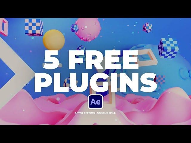 5 FREE Fresh Plugins for After Effects You Should Have!