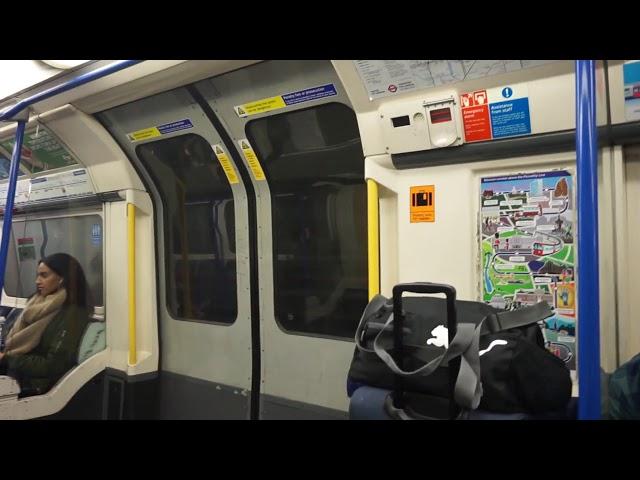 London Underground Piccadilly Line Ride: Heathrow Terminals 1,2,3 to Hatton Cross 22 November 2019