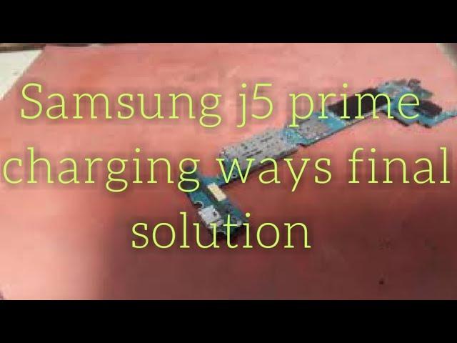 Samsung j5 prime charging ways jumper solution