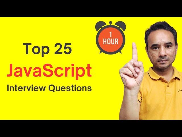 Top 25 JavaScript Interview Questions for Beginners