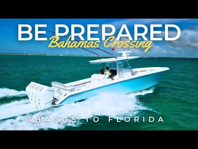 How I Prepare for a Bahamas Crossing | Everything You Need to Know