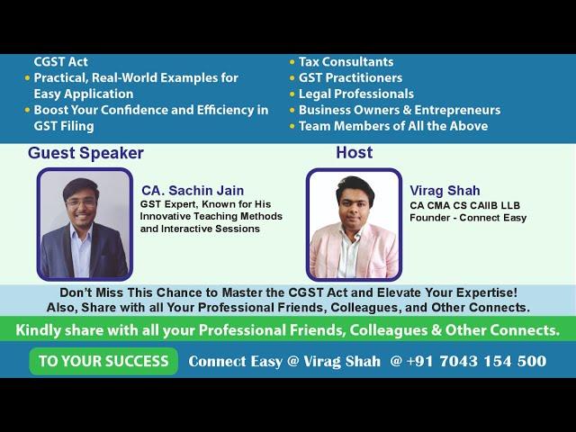 Day 1 - Master the CGST Act with Memory Techniques