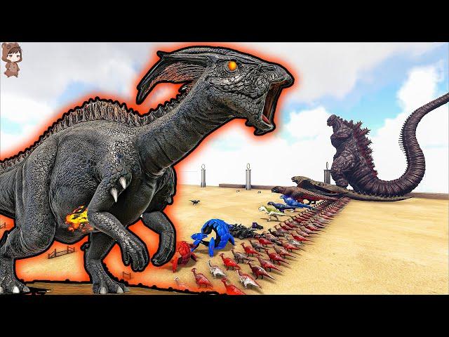 Demonic Parasaur VS Mod Dinosaurs | ARK Mod Battle Ep.372