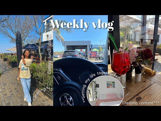 Getting my life together: car wash, cutesy lunch dates, creating content & more!