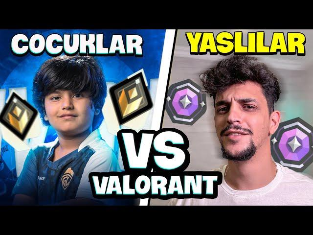 Çocuk Esporcular Yaşlı ranked Oyuncularını Yenebilir mi ? | valorant