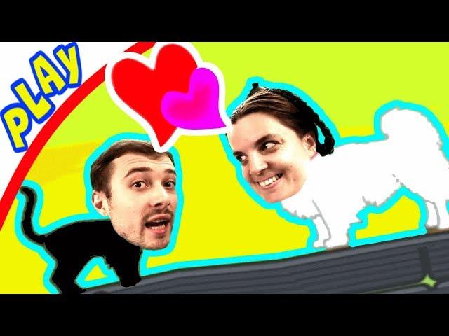 БолтушкА и ПРоХоДиМеЦ ищут Правильные пары КОТИКОВ и СОБАЧЕК! #346 - игра In couples