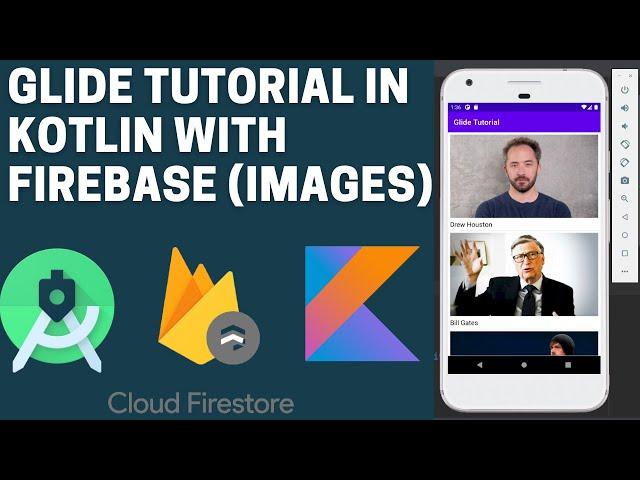 Fetch Images Into a RecyclerView  from Firebase using Glide in Kotlin - Android Studio Tutorial