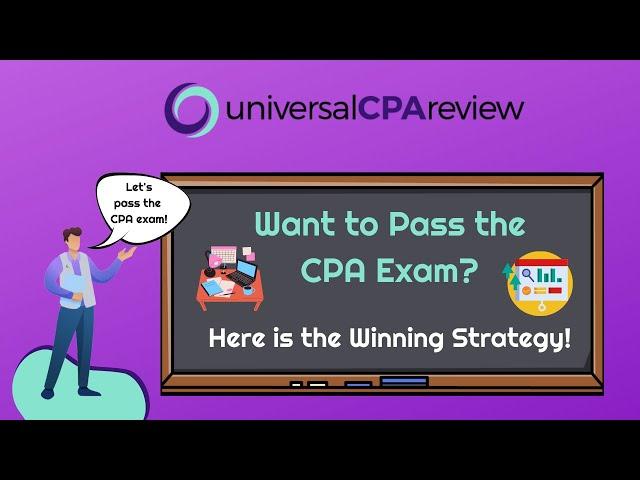 Winning Strategy with Universal CPA Review (CPA Exam)