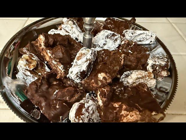 Seniors-Jobless Poor? Homemade Rocky Road Candy & Stuffed Dates-Treats in Minutes!