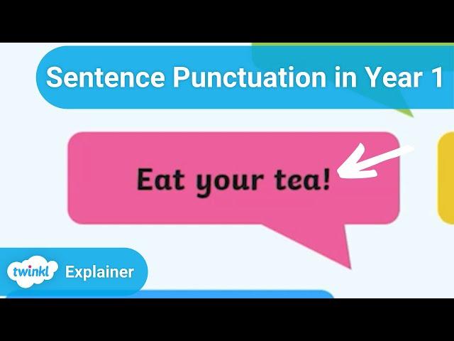 Twinkl Teaches KS1 English | Sentence Punctuation in Year 1