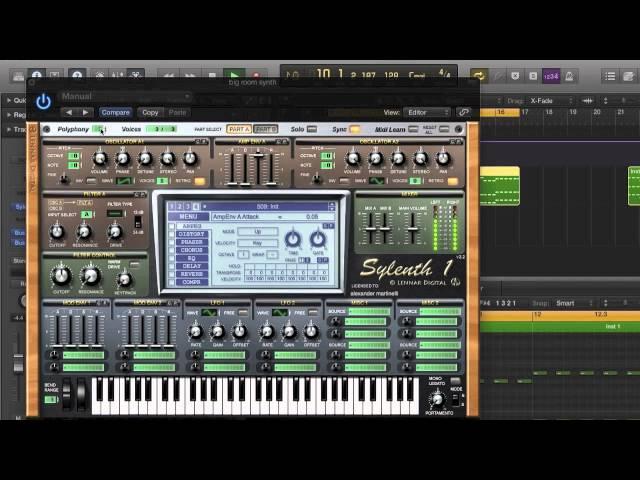 Big room Synth lead + melody with Sylenth1