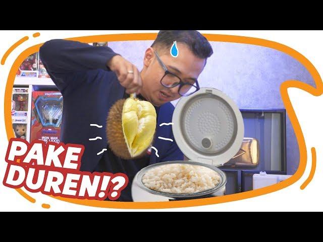 MASAK NASI PAKAI DUREN !! Enak Gak Ya !?