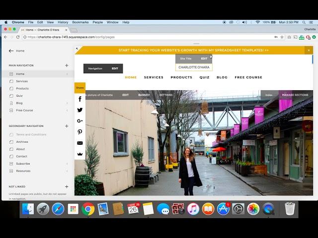 Preview your Squarespace website on different devices | Device View video tutorial