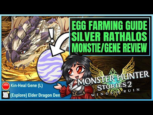 SILVER RATHALOS CHANGES EVERYTHING - New Gene/Monstie Review + Egg Farm - Monster Hunter Stories 2!