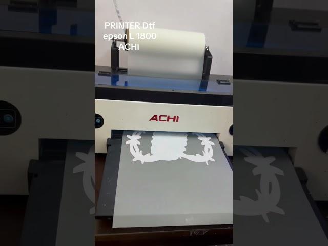 DTF printing From Design to customized prints for T-shirt Hat Clothe By ACHI  DTF Roll Printer#dtf