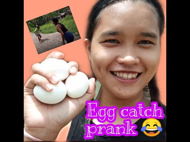 Egg catch prank with my brother  | Laptrip to