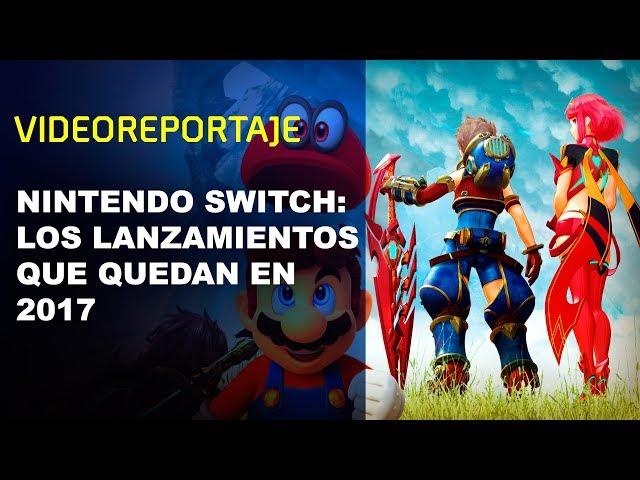 Nintendo Switch: Los lanzamientos que quedan en 2017