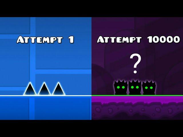 GEOMETRY DASH DIMENSION (All Levels 1~10 / All Coins)