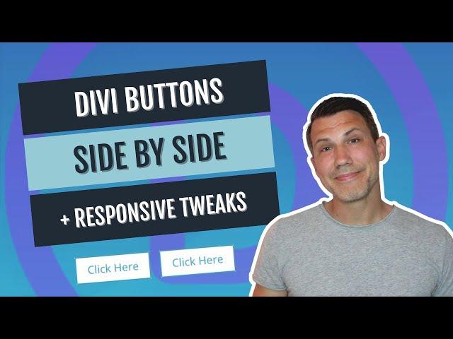 Two (Or More) Divi Buttons Side By Side With Flexbox CSS