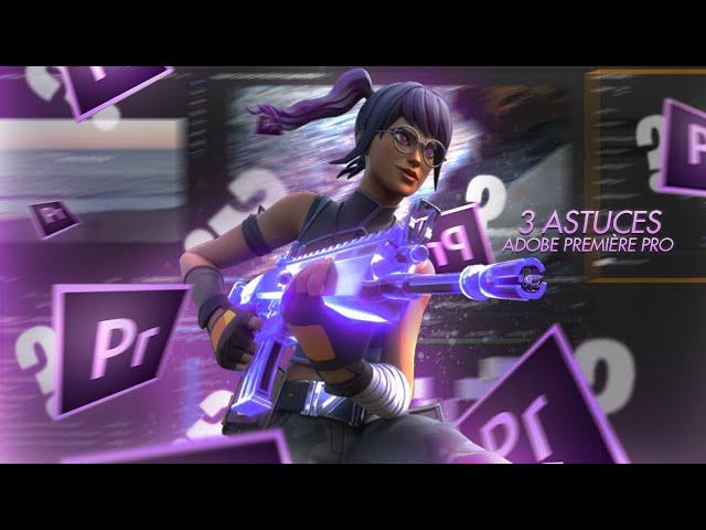 FAIRE UN MONTAGE FORTNITE FACILEMENT (Textes, Transitions..) sur PREMIERE PRO - TUTO COMPLET