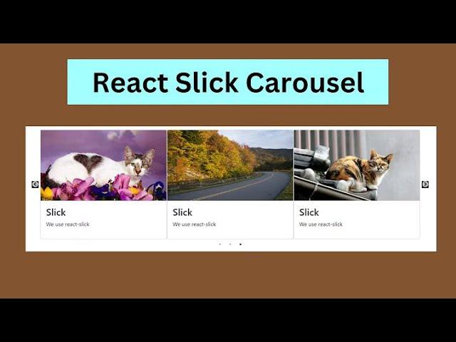 React.js with Slick Slider: Create a Stunning, Responsive Product Slider for Your E-Commerce Site!