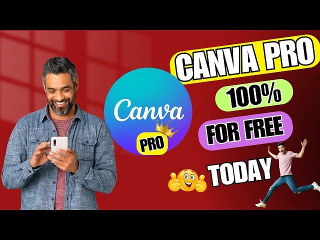 Canva pro free || 26 December, 2024 || Canva pro today || Canva pro lifetime