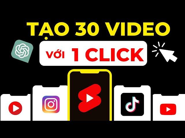 Tạo hàng loạt video  ngắn bằng Canva và ChatGPT cho TikTok, YouTube Shorts & Instagram Reels