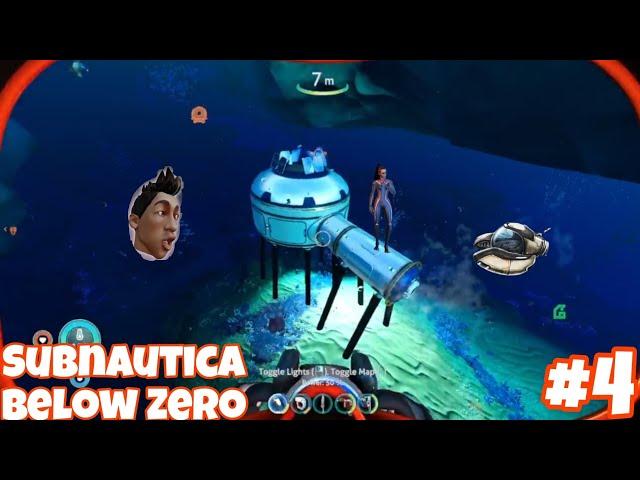 Building my first base!!  in Subnautica Below Zero #4