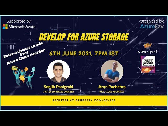 AZ-204 Develop for Azure storage