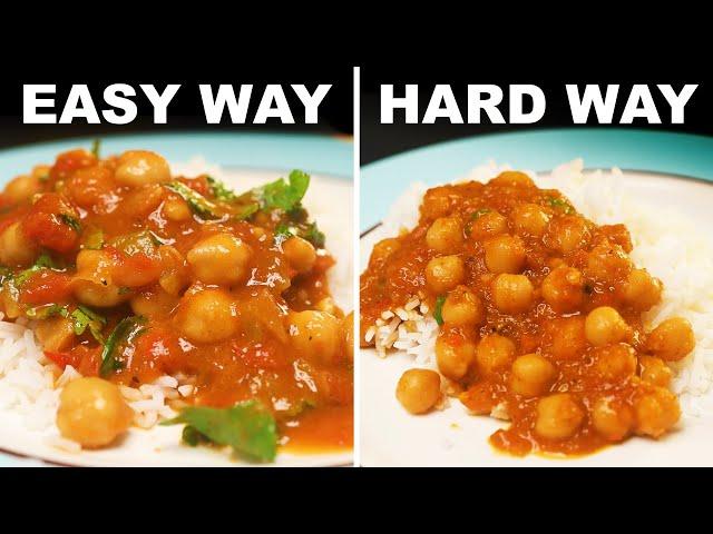 Chana masala — Indian-style chickpeas in spicy gravy