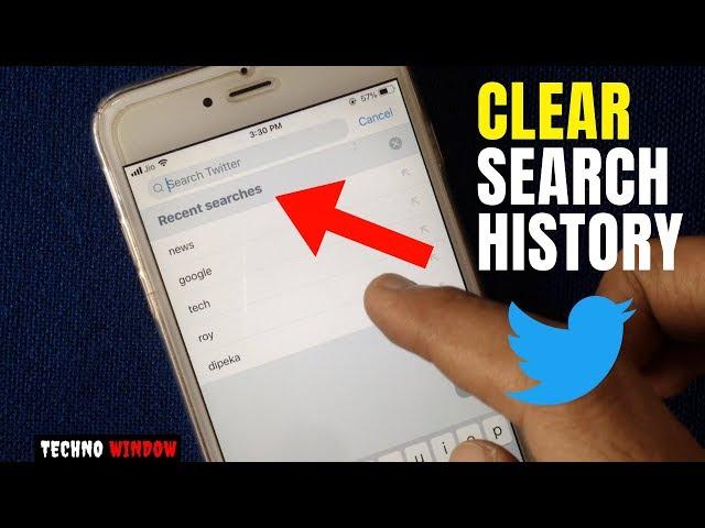 How to Clear Recent Search History on Twitter | Android and iPhone