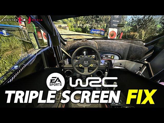 EA SPORTS WRC Triple Screen Fix!