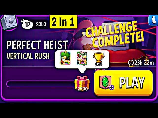 vertical rush bigger board solo challenge | 2 In 1 | match masters | perfect heist vertical rush