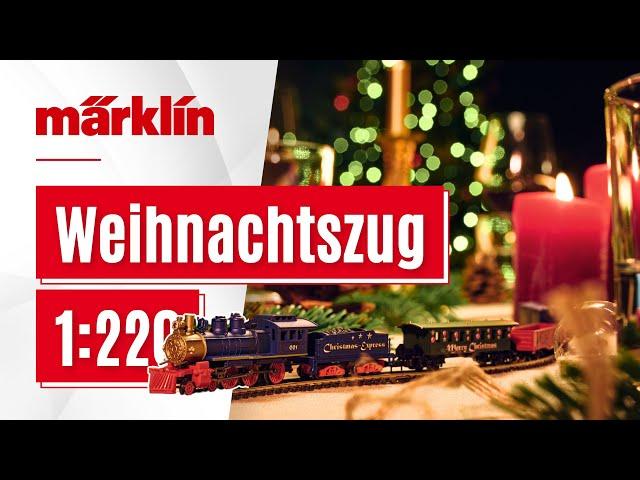 Weihnachtszug in Spur Z | Märklin Startpackung in Maßstab 1:220