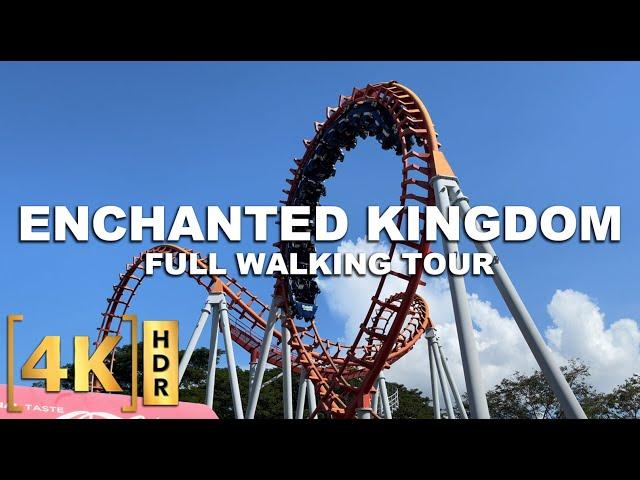 The Magic is Back! Enchanted Kingdom Theme Park Full Walking Tour | 4K HDR | Laguna, Philippines