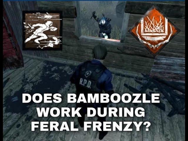 Does bamboozle work during Legion's feral frenzy?