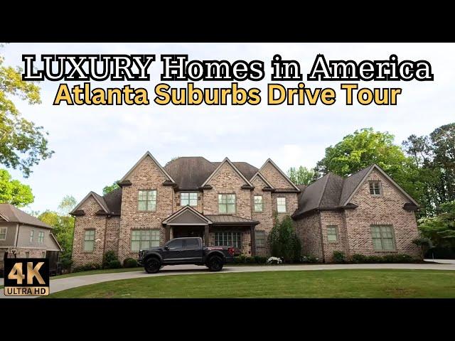 Luxury homes in ATLANTA suburbs | Nature Sounds for Sleep and Study