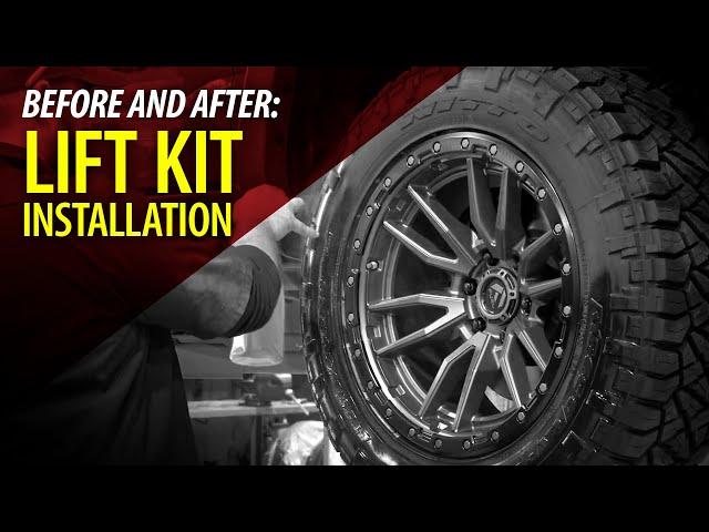 BEFORE & AFTER: 2021 Dodge Ram 1500 | LIFT KIT & WHEEL INSTALL