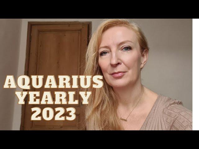 Aquarius Yearly horoscope 2023